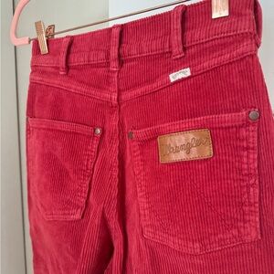 Billabong Wrangler collab corduroy pants size 27